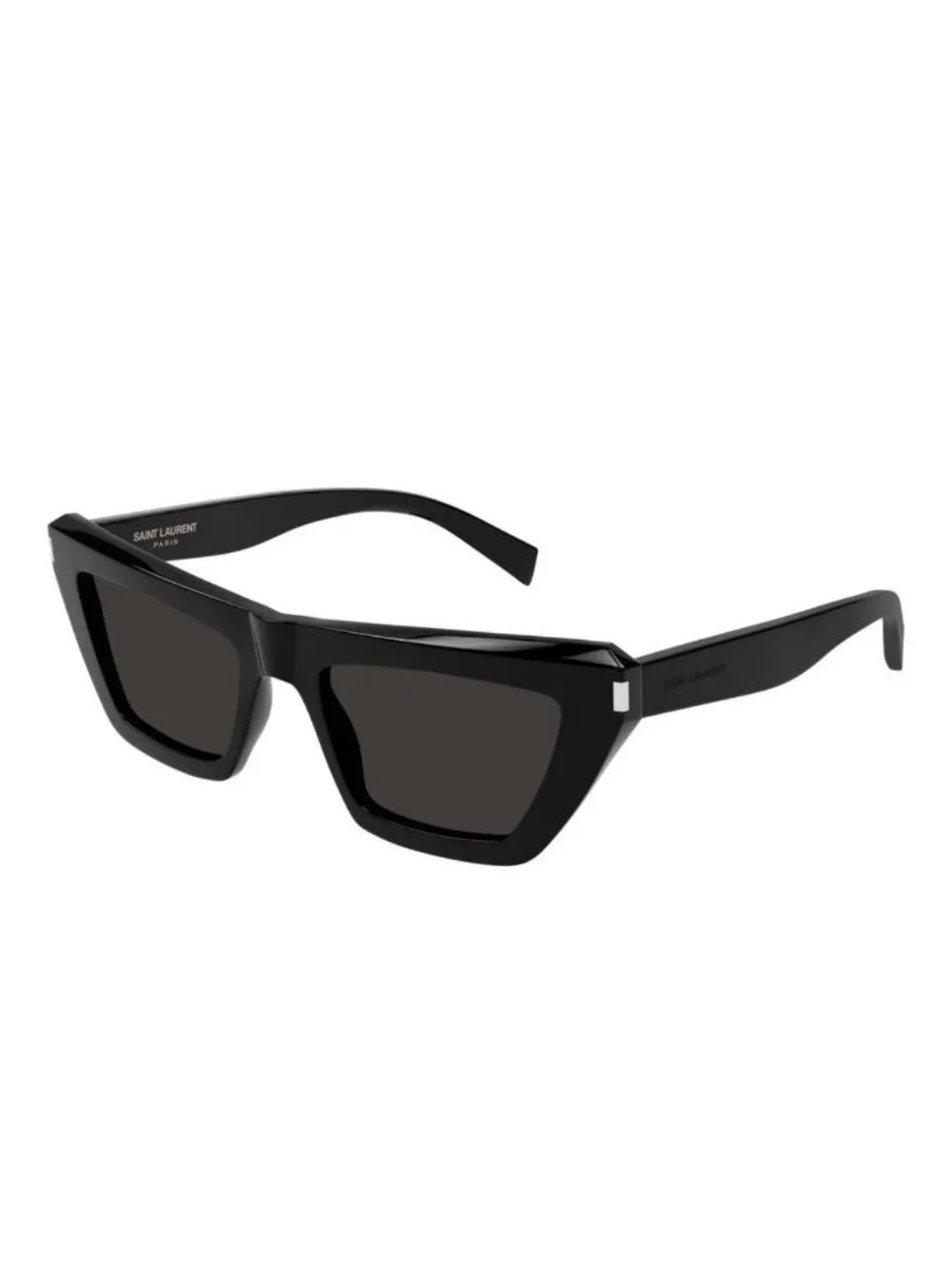 Saint Laurent SL 467 001 Black Dark Grey Lens Cat Eye Women Sunglasses